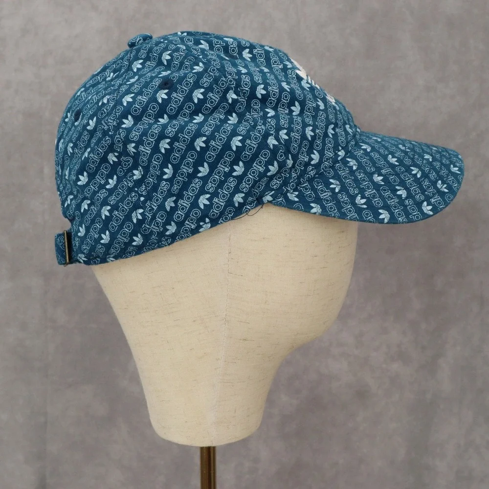 Adidas Blue Logo Golf Cloth Strap Athletic Performance Buckle Baseball‎ Cap Hat
